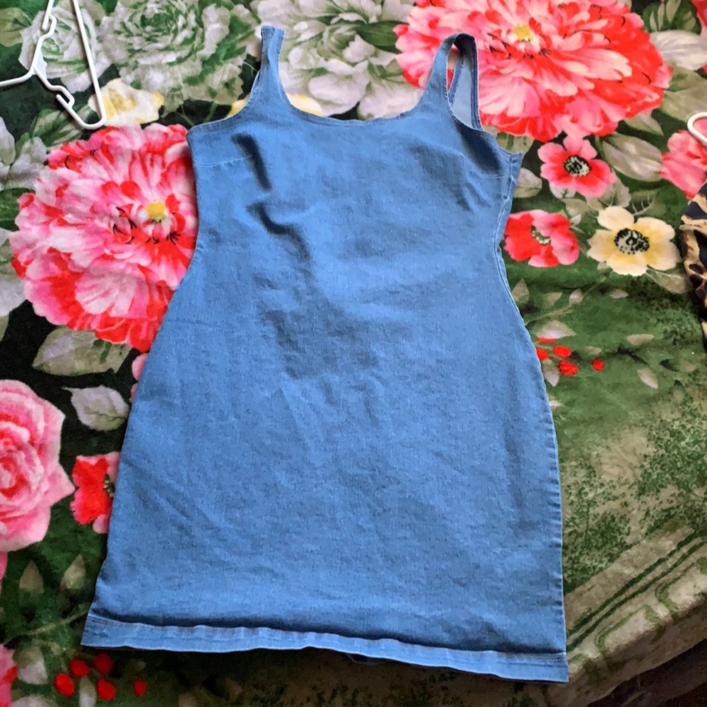 Denim dress
